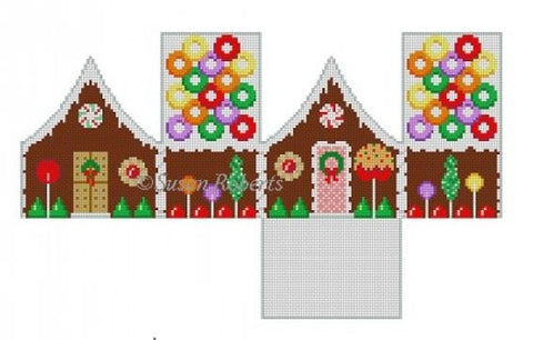 Life Saver Gingerbread House - 3D