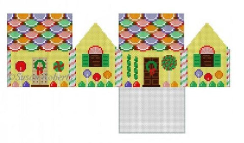 Fruit Slice and Lollipops House - 3D