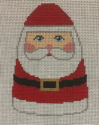 Pudgy Santa Ornament