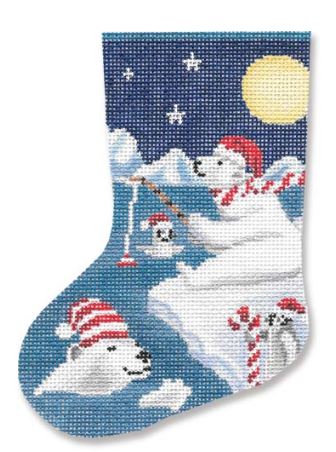 Polor Bears Fishing