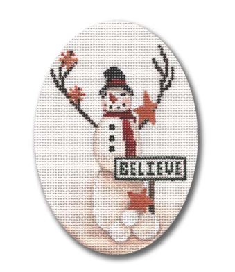 Believe in Magic Snowman 