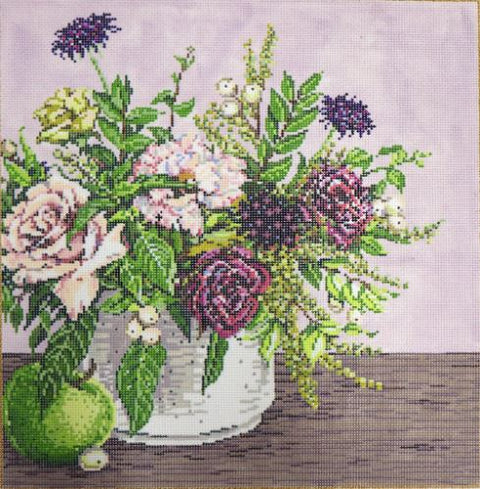 Floral with Apple