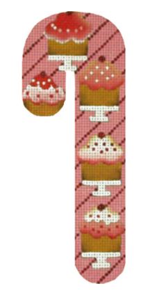 Cup Cake Candy Cane