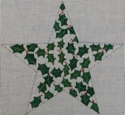 Star Ornament - Holly
