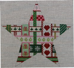 Star Ornament - Ribbons