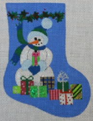 Snowman Packages Sock