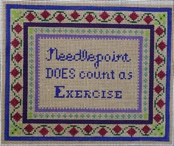 Needlepoint/Excercise