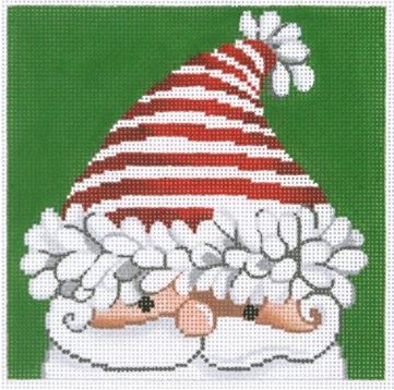 Santa with Striped Hat