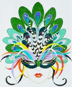 Peacock Mask