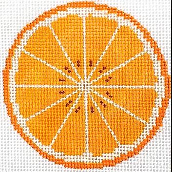 Orange Coaster/Ornament