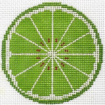 Lime Coaster/Ornament