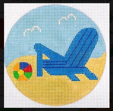 Blue Chair Coaster/Ornament