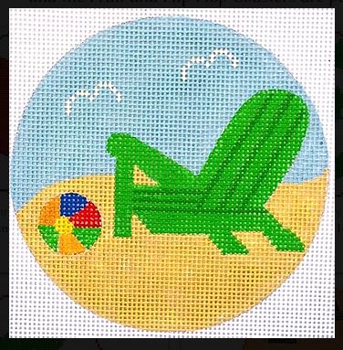 Green Chair Coaster/Ornament