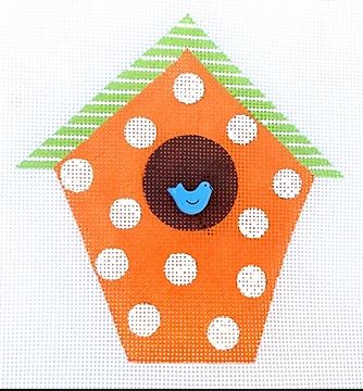 Polka Dot Birdhouse