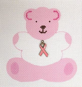 Pink Ribbon Teddy - Pink