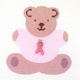 Pink Ribbon Teddy - Pink