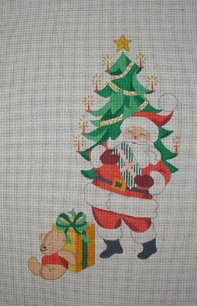 Santa/Candle Tree Stocking