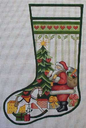 Santa/Tree/Rocking Horse Stocking