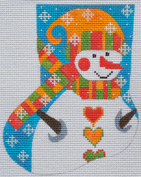 Snowman Mini Stocking