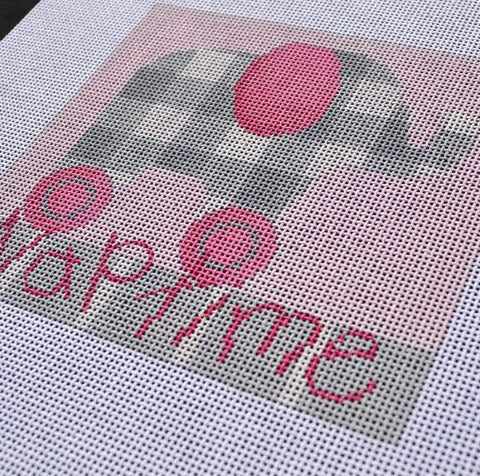 Naptime Elephant Sign - Pink