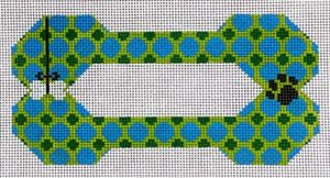 Dog Bone - Paw & Bone - Blue and Green