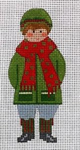 Victorian Christmas Boy