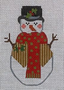 Victorian Christmas Snowman