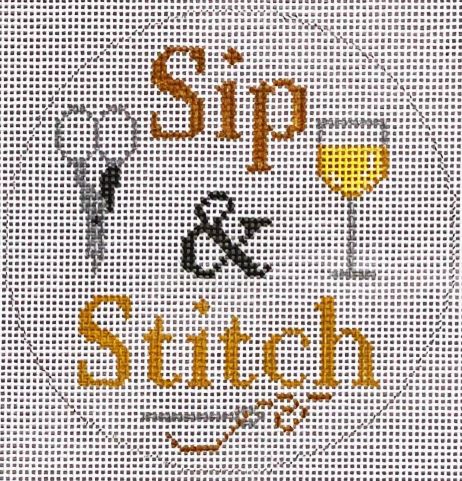 White Sip and Stitch