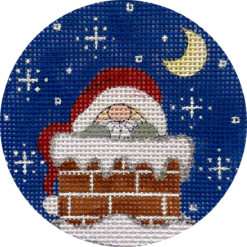 Santa in Chimney