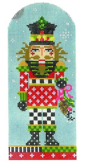 Polka Dot and Pinecone Nutcracker