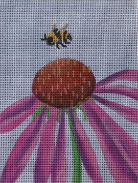 Cone Flower w/Bee