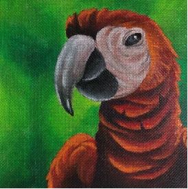 Rick the Red Parrot