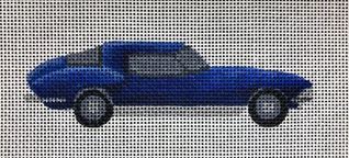 Blue Corvette