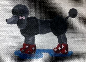 Poodle in Boots