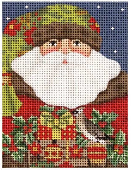 Forest Santa Ornament