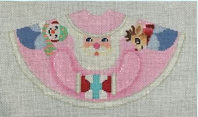 Pink Santa Bell