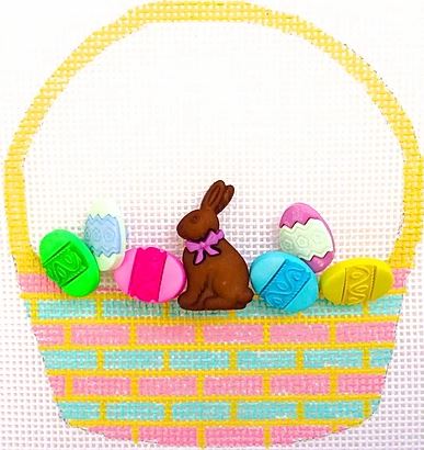 Chocolate Bunny Basket 