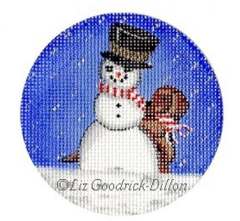Snowman and Pup