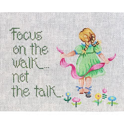 Focus on the Walk not the Talk