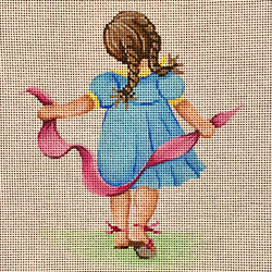 Little Girl Walking Away