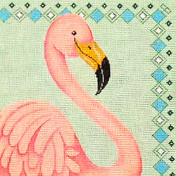 Single Flamingo