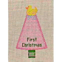 Rubber Ducky First Christmas - Pink