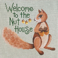 Squirrel Welcome to the Nut House