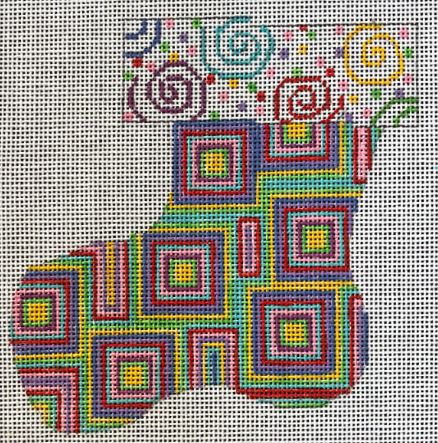Swirl Mini Sock  