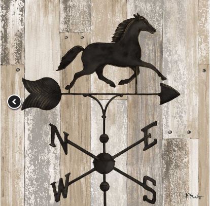 Wrought Iron Vane I