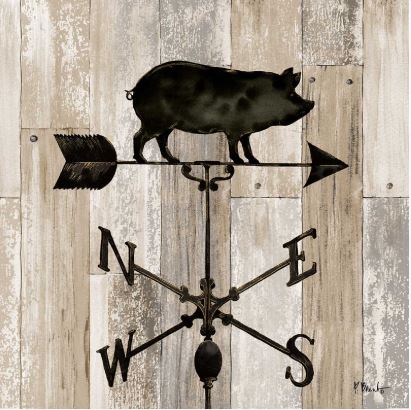 Wrought Iron Vane III