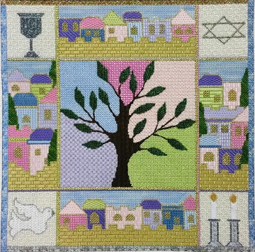 Tree of Life Challah Cover