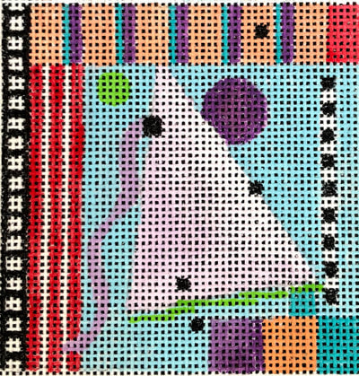 Square Abstract Coaster