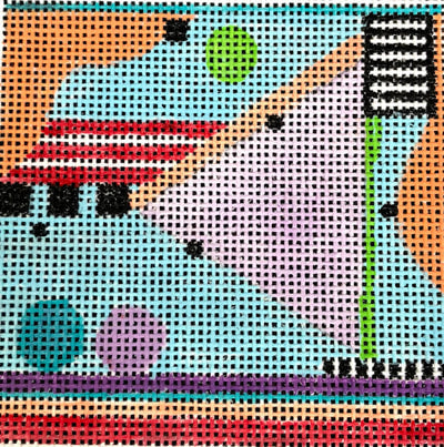 Square Abstract Coaster
