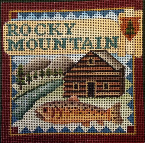 Postcard - Rocky Mountain